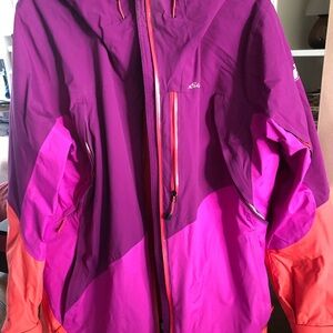 Eddie Bauer Women’s 3 in 1 Purple and Coral Jacket